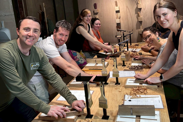 Kyoto: Chopstick Making Workshop at HASHI LAB Near Kyoto Station：Chopstick Making for Families & Couples