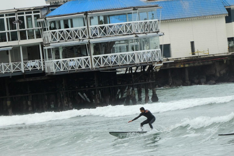 Lima: Surf Class with Equipment and Instructor