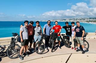 Nizza: Geführte E-Bike Tour mit Schlossberg