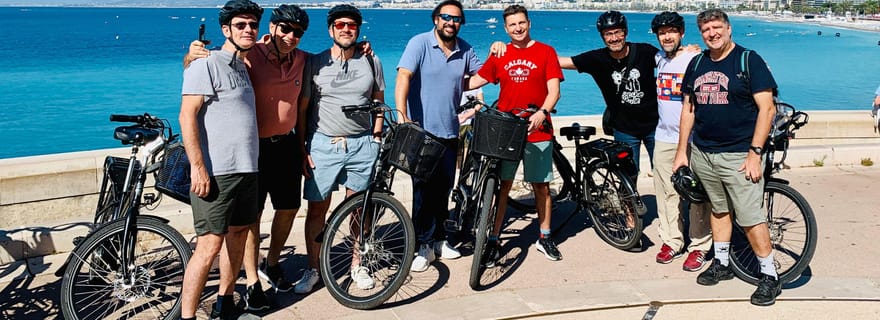 Nice : Visite guidée en E-Bike avec la colline du château