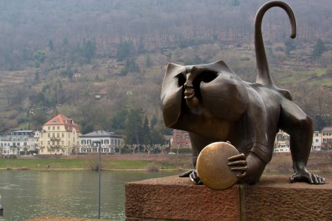 Heidelberg: prima passeggiata alla scoperta e tour a piedi di lettura