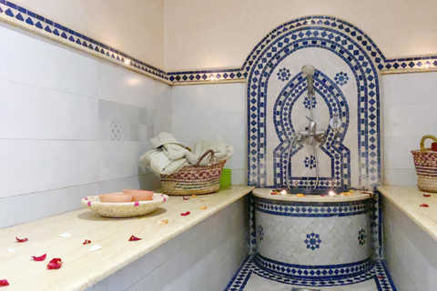 阿加迪尔：传统土耳其浴与按摩（含酒店接送）1小时传统土耳其浴