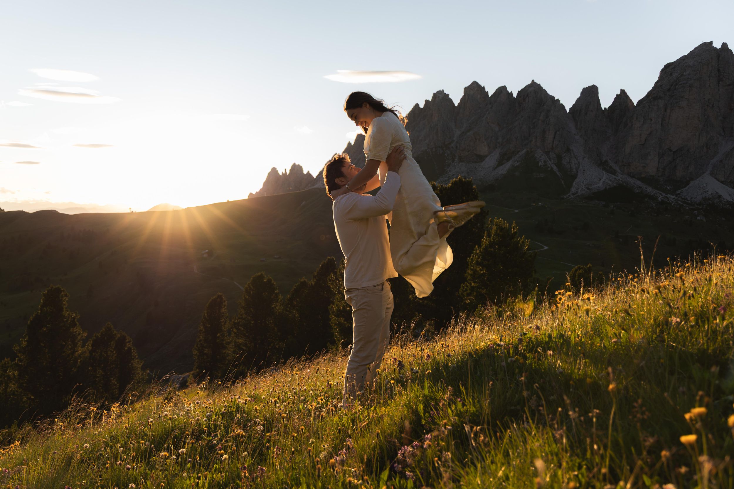 Dolomiten: Private Fotosession mit professionellem Fotografen