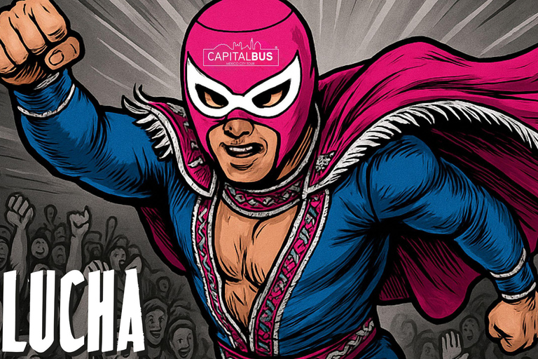Mexico : Billet pour un spectacle de catch et excursion en bus à impérialeSoirée mexicaine : lutte, tacos et tequila à Mexico