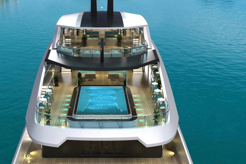 From Hanoi: Ha Long Bay Private Charter VIP Cruise| Luxury Sharing Transfer + Premium Day Cruise (Non-Charter)