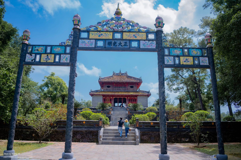 Hue : Royal Tombs Tour with Thien Mu pagoda & Dragon Boat 2 Royal Tombs and Dragon Boat with English-speaking guide