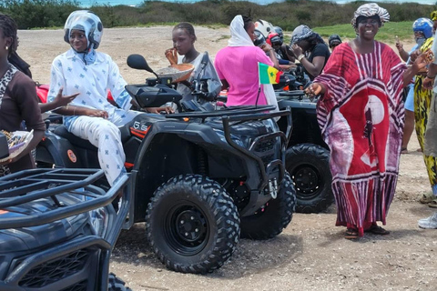 Lac Rose: full day trip with quad or 4x4, horseback riding, and lunch Pink Lake: Full Day Trip with ATV or 4x4, Horseback Riding, and Lunch