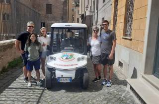 Exklusive Tour durch Rom im Golfwagen für Kreuzfahrtschiffe