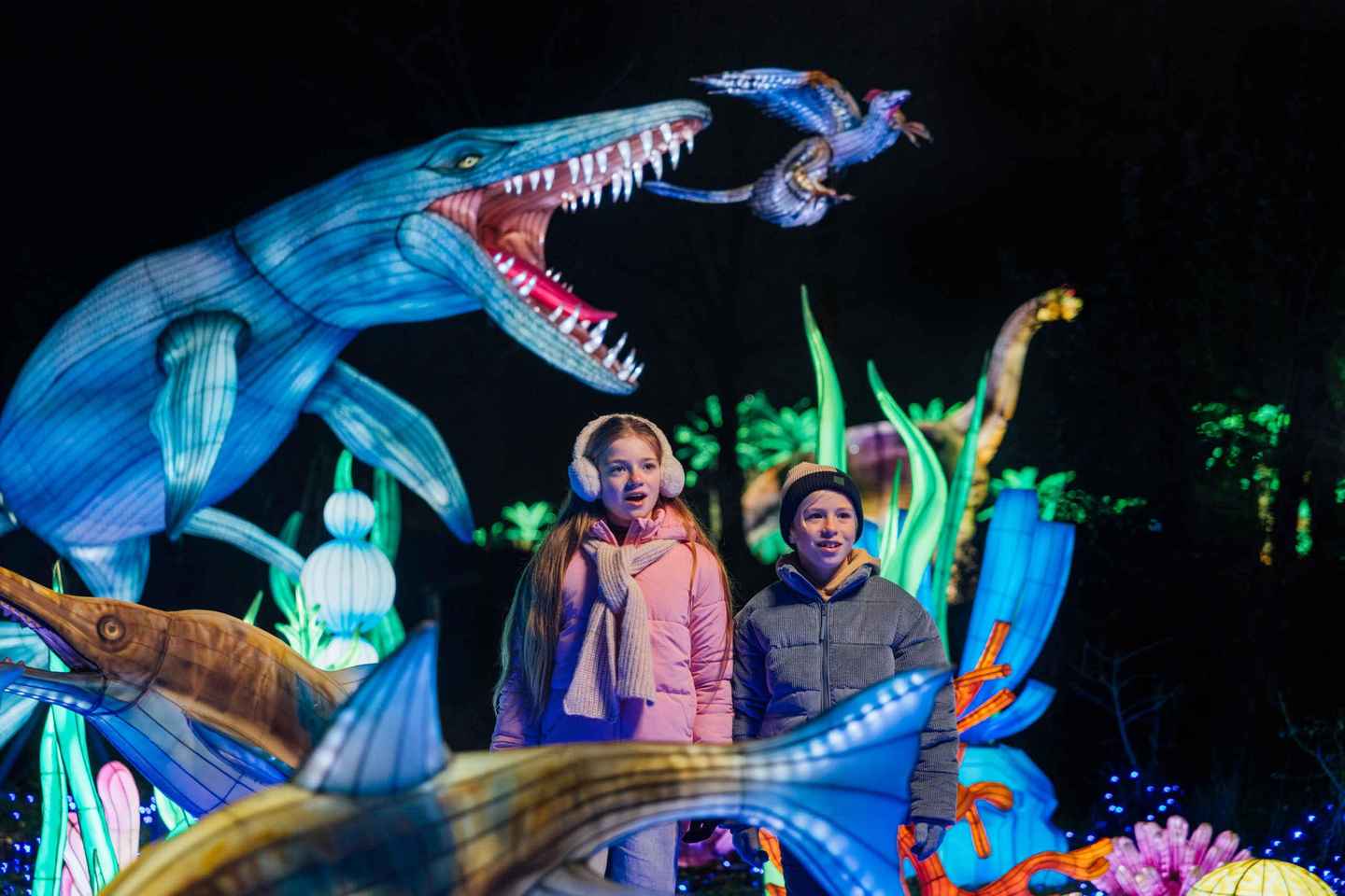 Hilvarenbeek: Light Safari at Beekse Bergen