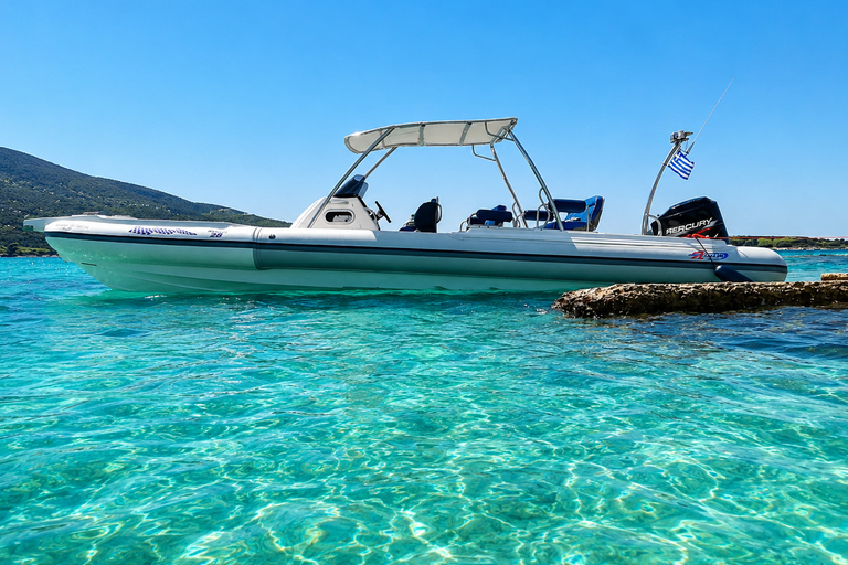 Chania Bay: Private Cruise with Snacks&Drinks, Snorkel-11PAX