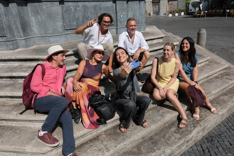 Rome Food Tour: Trastevere, Tiber Island & Local Tastings PRIVADO Tour Gastronómico Trastevere e Isla Tiberina Español