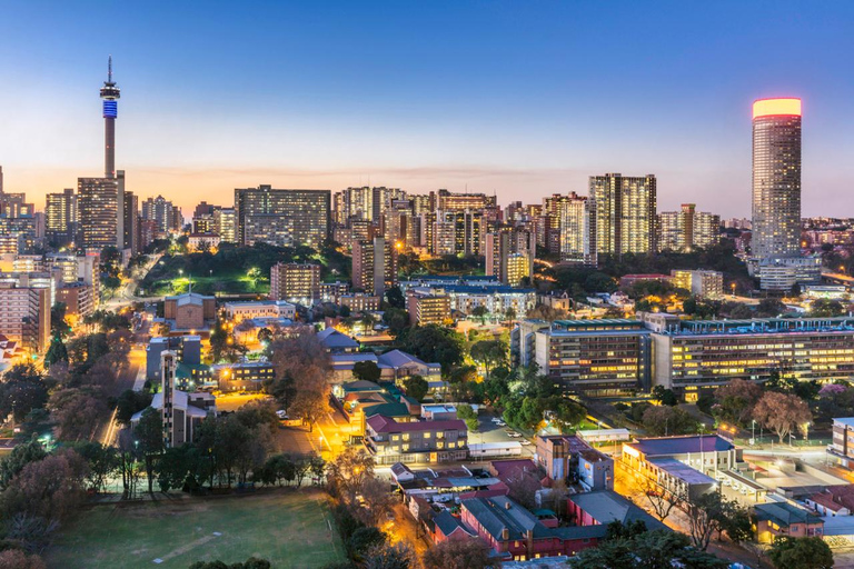 Voyage dans le temps : De Johannesburg à PretoriaVisite guidée en portugais