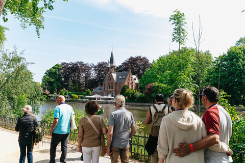 From Brussels: Ghent and Bruges Day-Tour Group Tour in Spanish/English/French