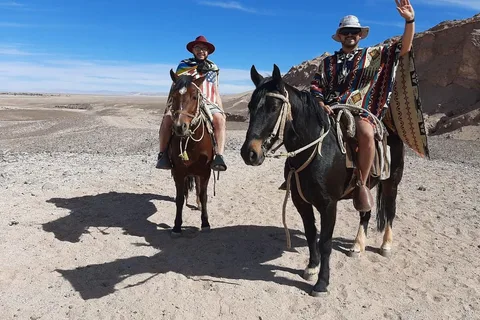 Deserto do Atacama: aventura a cavalo com vistas panorâmicas