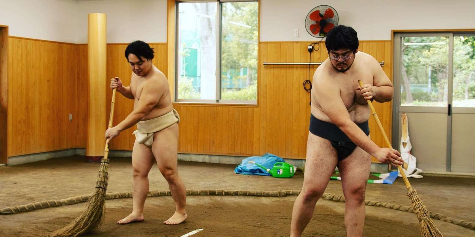 Sumo training at Amita Dojo Tokyo — real keiko at clay dohyo — image 3