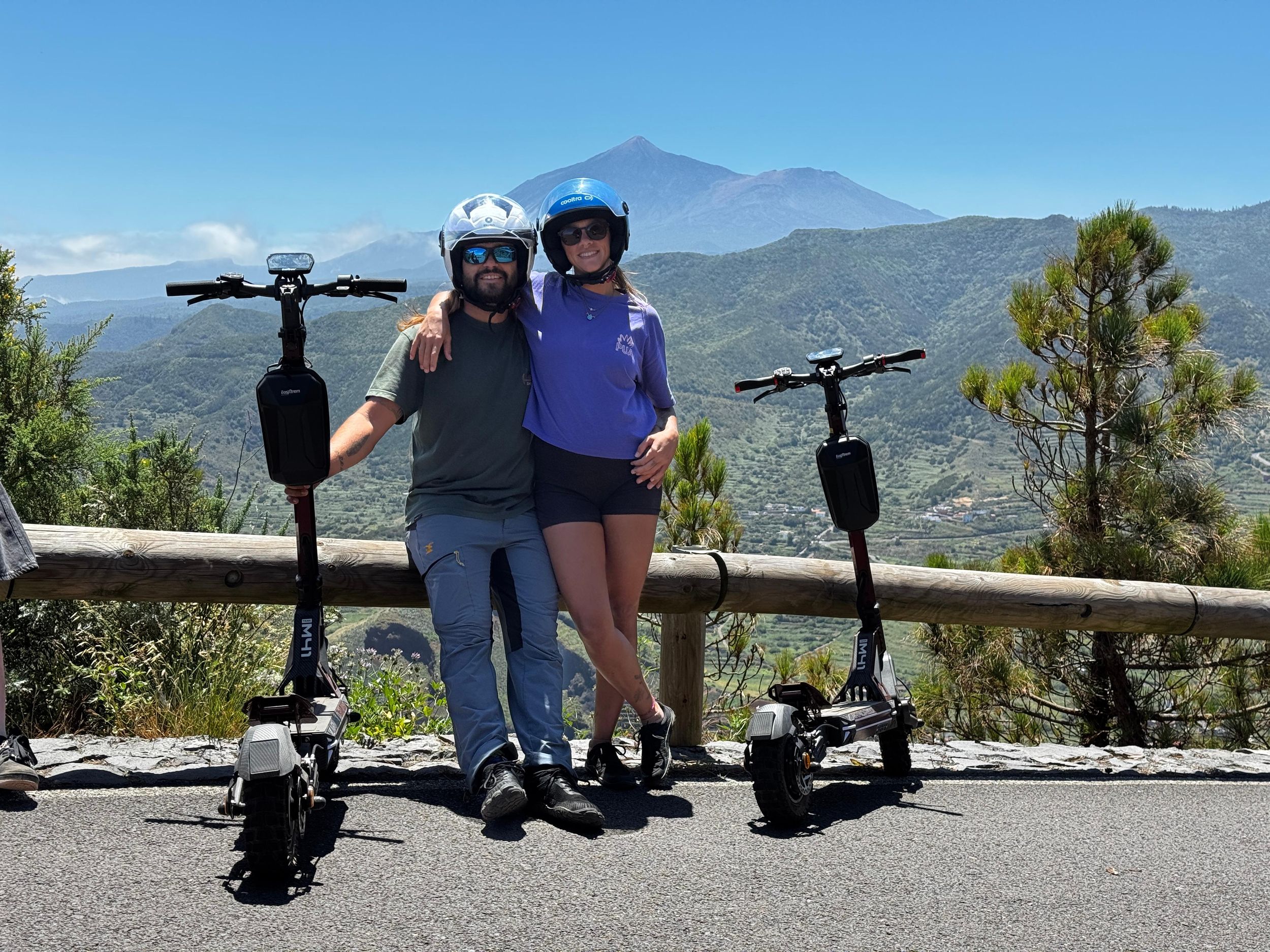 Puerto Cruz: E-Scooter-Tour in Teno Alto mit Guide