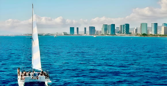 From Waikiki: Weekend BYOB Sightseeing Sail to Diamond Head