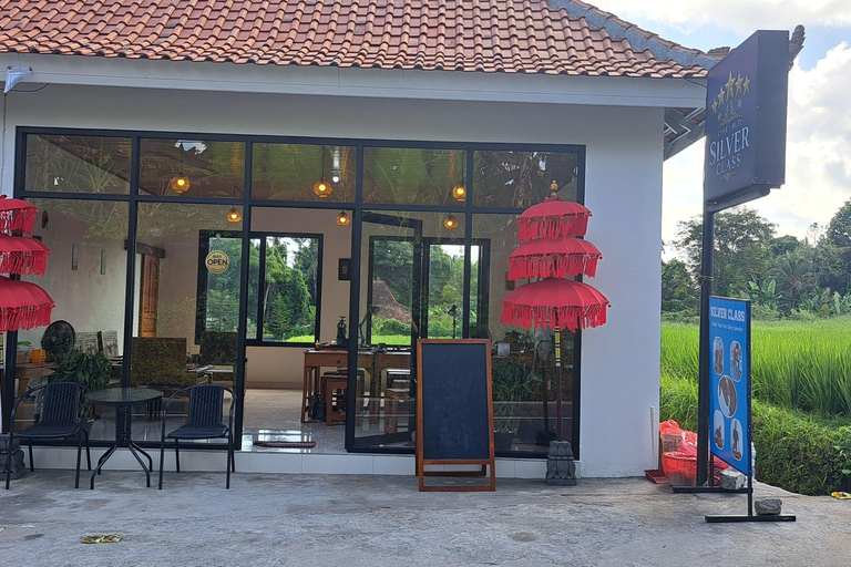 Ubud: Silver Jewelry-Making Workshop with Rice Field View