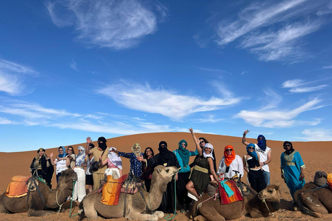 From Marrakech: Private 4-Day Tour To Merzouga & Luxury Camp From Marrakech: 4-Day Private premium Trip & Luxury camp.