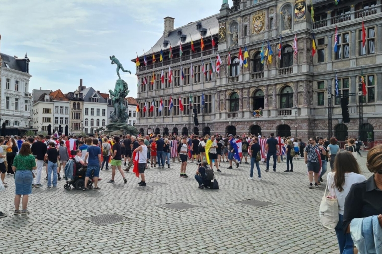 Visite pied à pied historique d'Anvers et tournée des bars
