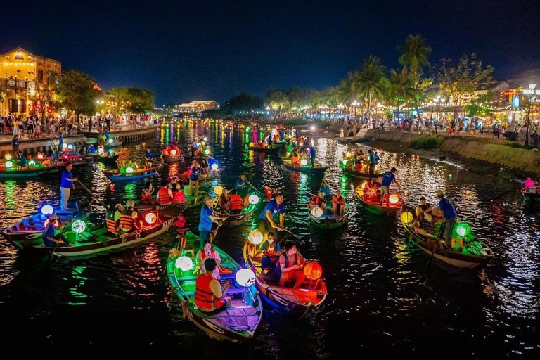 Coconut Jungle &amp; Basket Boat &amp; Hoi An City &amp; Release LanternTour particular, traslado de carro particular e guia de turismo particular