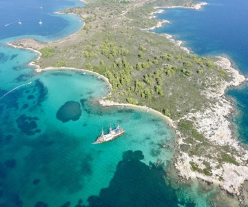 Halkidiki: Blue Lagoon Cruise on a Pirate's Boat