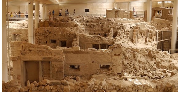 Akrotiri: Archaeological Site &Venetian Castle General Visit