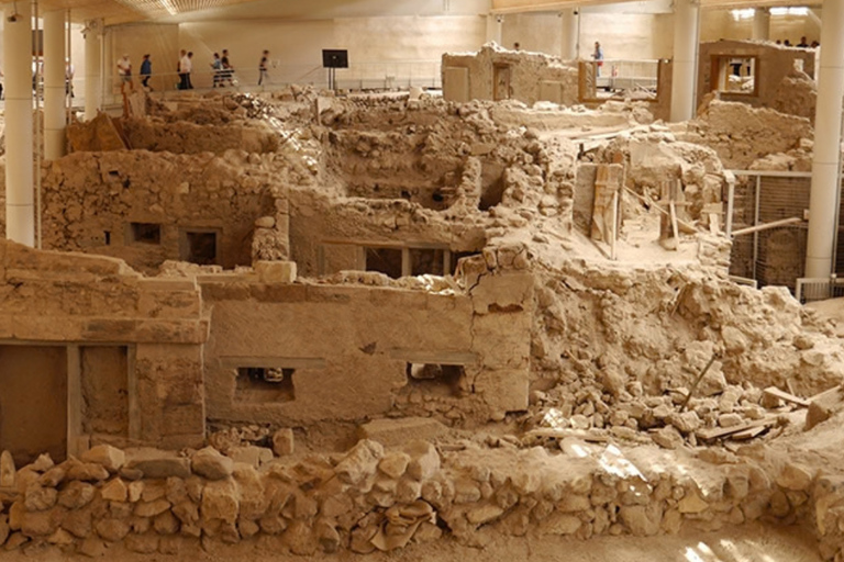 Akrotiri: Archaeological Site &Venetian Castle General Visit