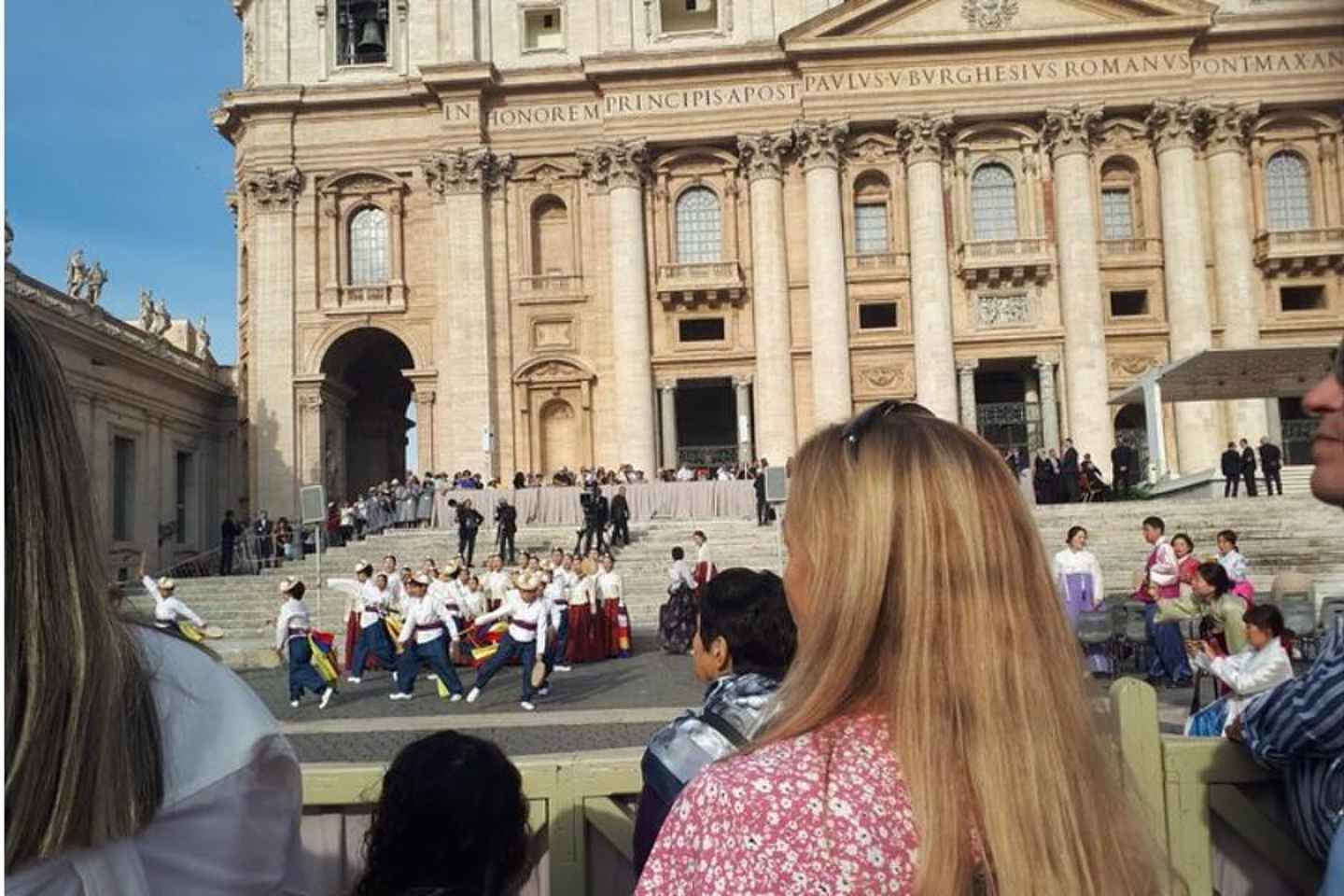 Личная встреча с Папой в Риме