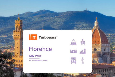 Florence: City Pass with Uffizi and Accademia Entry 2 Days City Pass with Hop on Hop Off