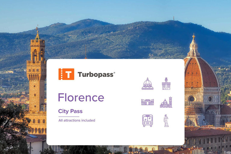 Florence: City Pass with Uffizi and Accademia Entry 1 Day City Pass