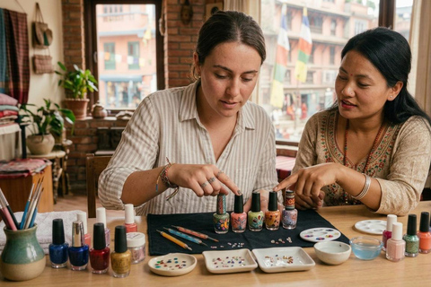 Kathmandu: Creative Nail Art Workshop with Local Artist