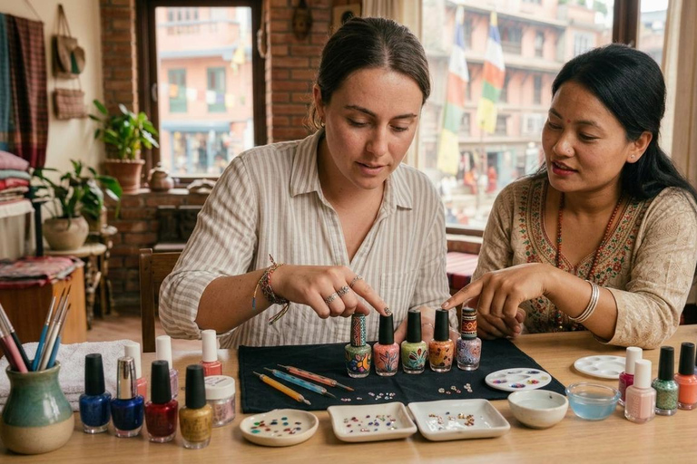 Kathmandu: Creative Nail Art Workshop with Local Artist
