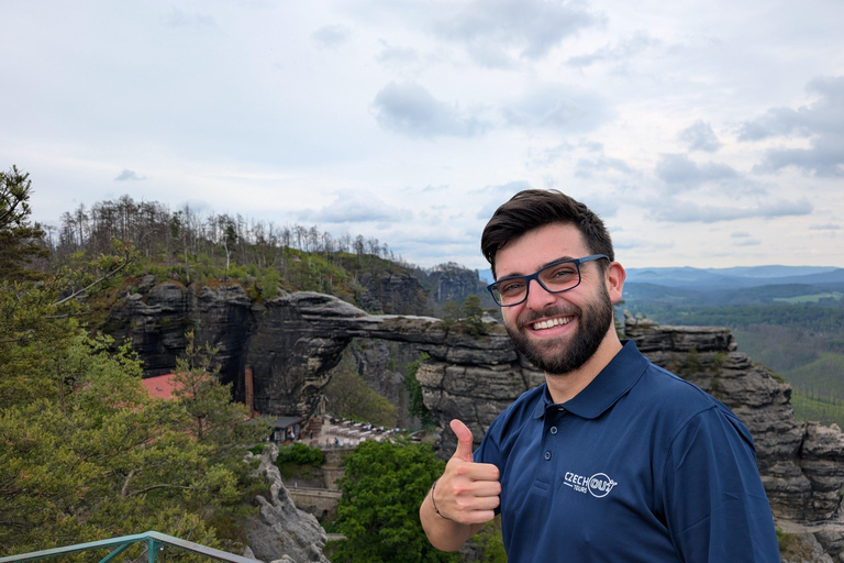 Prague: Bohemian-Saxon Switzerland Guided Tour with Lunch