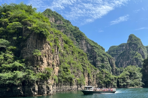 Privétour naar Longqing Gorge met boottocht en kabelbaan