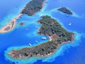 Fethiye : tour en bateau des 12 îles avec déjeuner et plongée avec tuba