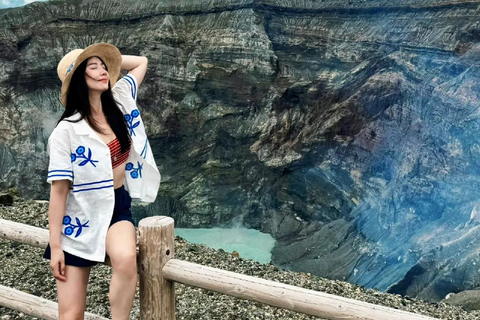 Fukuoka: Mt. Aso Volcano, Kusasenri & Grasslands Day Tour 7:40 Hakata Station Chikushi Exit Lawson Meetup