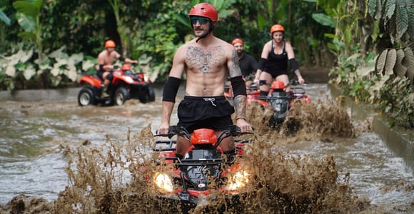 Ubud: Gorilla Face ATV Quad Bike Adventure with Lunch