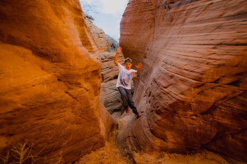 Kanab: Coral Pink Sand Dunes UTV, Slot Canyon & Sand Surfing