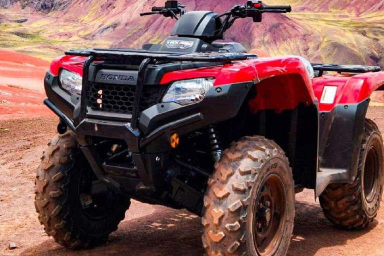 Excursion en quad à la montagne arc-en-ciel, à seulement 7 minutes à pied.Quad double