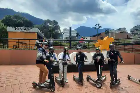 Passeio de scooter pelo Centro Histórico de Bogotá