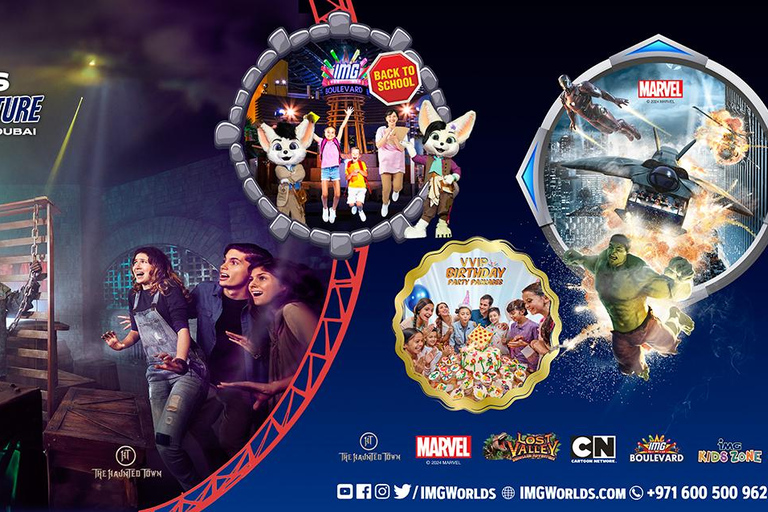 Dubai: IMG Worlds of Adventure Entrance Ticket Dubai: IMG Worlds of Adventure Entry Ticket