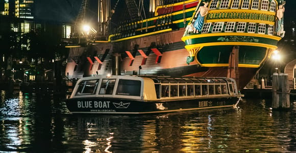 Amsterdam: Abendliche Grachtenrundfahrt