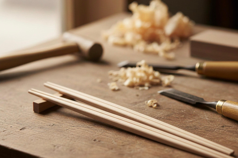 Kyoto: Gion Chopsticks Making Class with Engraving Options