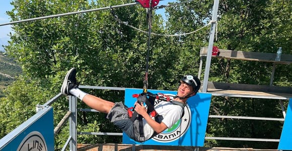 Tirana: Quad- und Zipline-Abenteuertour