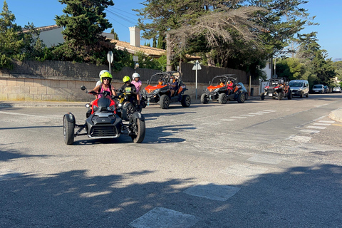 Ryker tour East Mallorca: Beach and Mountain