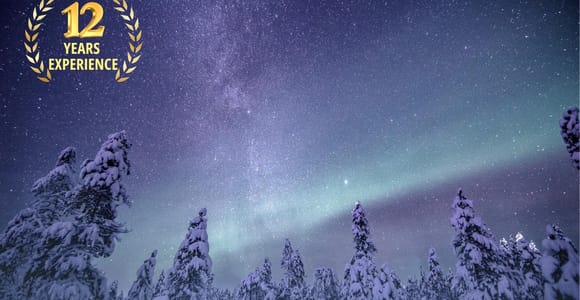 Levi Night Star Walk on Snowshoes (All Included)