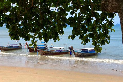 Krabi: Unieke privévaart met tijgergrot tempel &amp; cafés