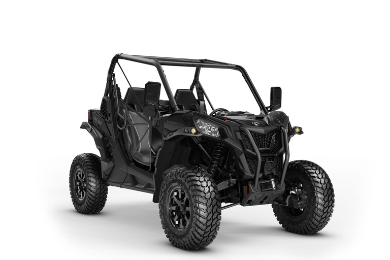 Jackson Hole: Aluguer de veículos side-by-side com capacete e óculos de proteçãoJackson Hole: Aluguer de veículo side-by-side de 2 lugares com capacete e óculos de proteção