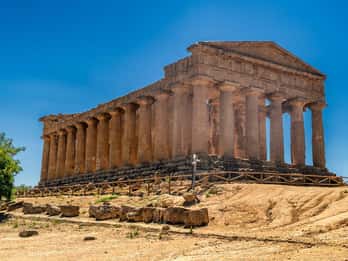 Von Sciacca: Hin- und Rücktransfer zum Tal der Tempel